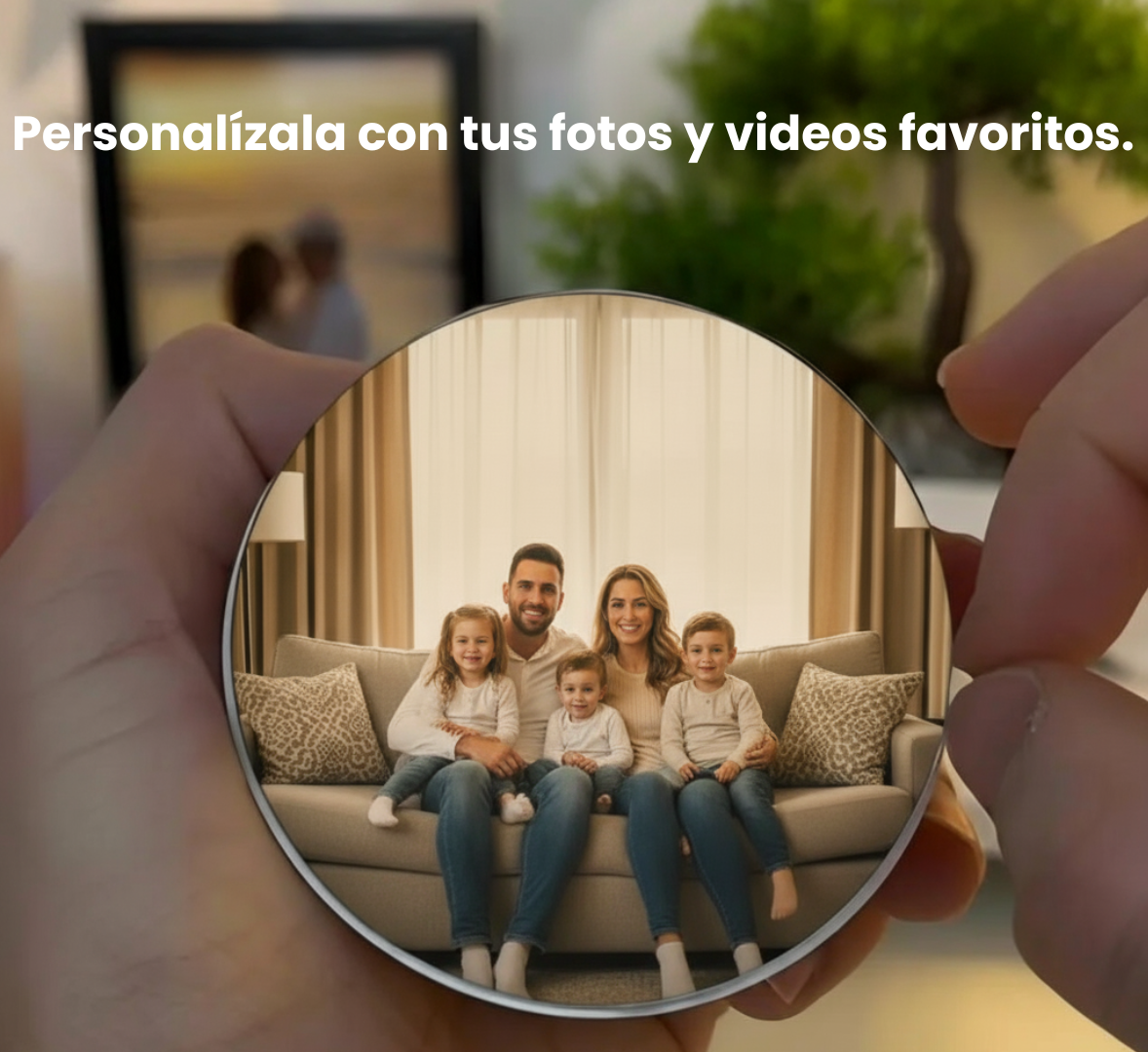 Bola de cristal de navidad mágica electrónica 3D